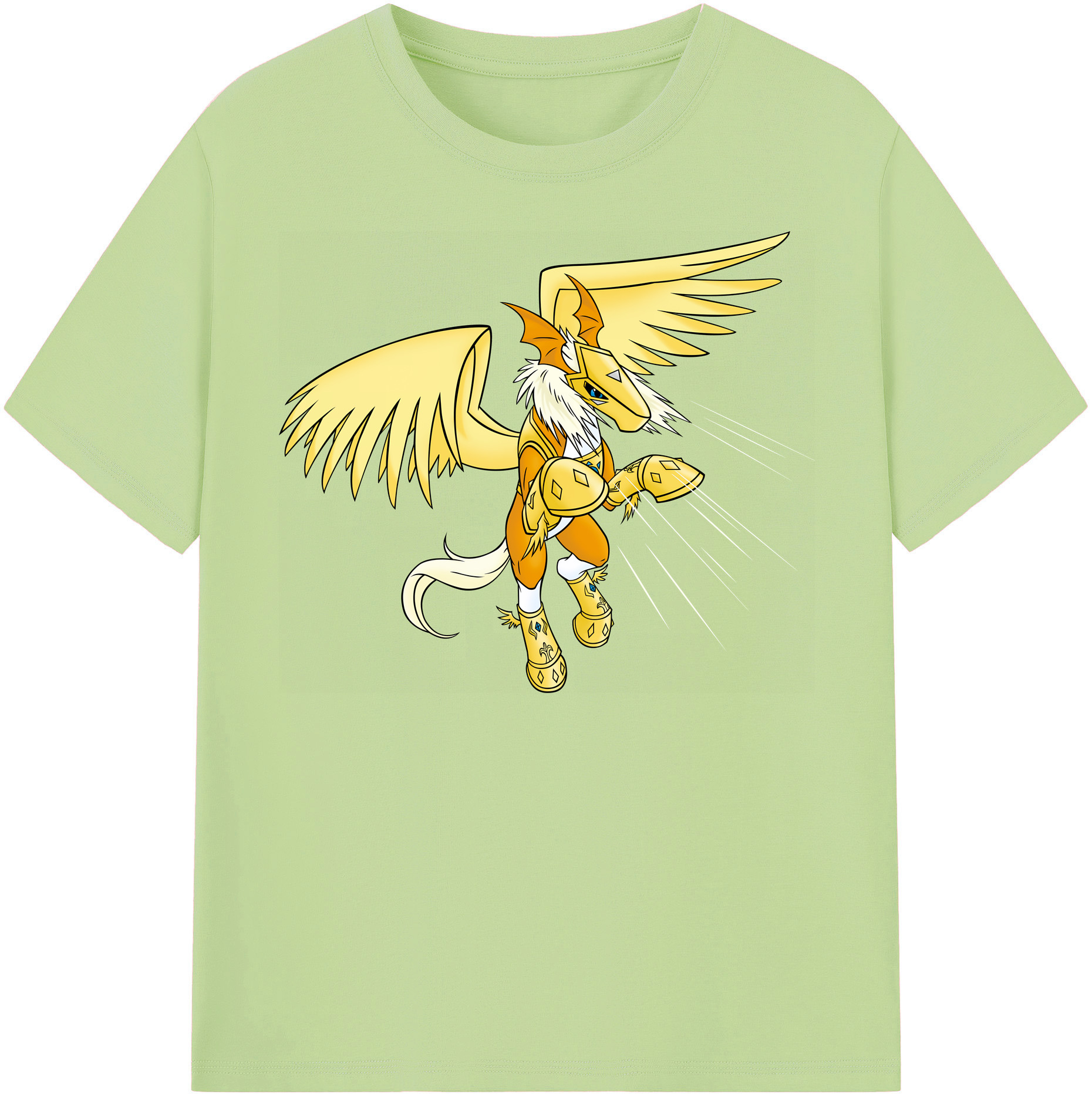 （画像用） Digimon デジタルモンスター/デジモン 綿100％半袖Tシャツ（フロントプリント）